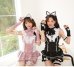 画像4: 【即日発送】キャットコスチューム/メイドコスプレ【マリームーン】【ハロウィンコスプレ8点セット】【2サイズ/2カラー】[OF03]