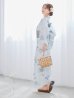 画像13: 【即日発送】 ホワイト×アイシーフラワー浴衣 OBI-siwa-202-ok-8-GY / HIMO-900-yn-4-GYxGY / HEKO-800-sb-5-W / YA-1023-wk-IV / GETA-02-ok-4-MOC/ [/YMT]