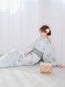 画像8: 【即日発送】 ホワイト×アイシーフラワー浴衣 OBI-siwa-202-ok-8-GY / HIMO-900-yn-4-GYxGY / HEKO-800-sb-5-W / YA-1023-wk-IV / GETA-02-ok-4-MOC/ [/YMT]