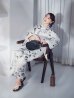 画像8: 【予約 / 5月下旬発送予定】モノトーンフラワー浴衣 OBI-g-500-kj-8-GY / HIMO-900-yn-3-GYxGD / / YA-1086-wk-B / GETA-02-ok-4-MOC/ [y/OF01]