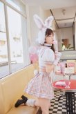 画像10: 【即日発送】ドーリーバニーアイドルセーラー【マリームーン】【ハロウィンコスプレ7点セット】【フリーサイズ/2カラー】[OF03] (10)