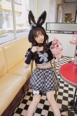 画像5: 【即日発送】ドーリーバニーアイドルセーラー【マリームーン】【ハロウィンコスプレ7点セット】【フリーサイズ/2カラー】[OF03] (5)