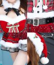 画像10: 【即日発送】【クリスマスコスプレ8点セット】【Malymoon/マリームーン】チェック柄サンタクロース【フリーサイズ/1カラー】[OF03] (10)