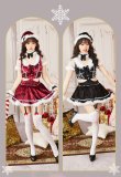 画像11: 【即日発送！】【クリスマスコスプレ6点セット】【Malymoon/マリームーン】サイドカットサンタ【Fサイズ/2カラー】[OF03] (11)