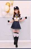 画像5: 【即日発送】犬のおまわりさんコスプレ/プリーツ【マリームーン】【ハロウィンコスプレ10点セット】【フリーサイズ/1カラー】[OF03] (5)