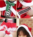 画像8: 【即日発送】【クリスマスコスプレ7点セット】【Malymoon/マリームーン】ネコ耳ケープサンタ【フリーサイズ/1カラー】[OF03] (8)