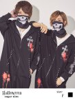 画像1: 【値下げ！】【即日発送】SALE！黒ギャングコスプレセット【sugar nineハロウィンコスプレ2点セット】[HC02] (1)