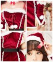 画像7: 【即日発送】【クリスマスコスプレ6点セット】【Malymoon/マリームーン】デコルテハートサンタ【フリーサイズ/1カラー】[OF03] (7)