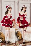 画像7: 送料無料！【クリスマスコスプレ7点セット】【Malymoon/マリームーン】ガーリーミニポンチョサンタ【フリーサイズ/1カラー】[OF03]【一部予約商品/12月上旬発送予定】 (7)