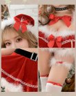 画像8: 【即日発送】【クリスマスコスプレ8点セット】【Malymoon/マリームーン】デコルテリボンサンタ【フリーサイズ/1カラー】[OF03] (8)