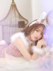 画像16: 【即日発送】【ハロウィン】 ファーツイードバニーセットアップ 【コスプレ8点セット】【XS-Mサイズ/3カラー】[HC02] (16)