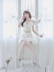 画像9: 【即日発送】【ハロウィン】セクシー天使セットアップ【コスプレ7点セット】【XS-Lサイズ/1カラー】[OF01-H] (9)