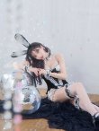 画像37: 【即日発送】【ハロウィン】パールチェーンレースバニーガール【コスプレ7点セット】【S-Lサイズ/3カラー】[HC02] (37)