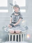 画像4: 【即日発送】【ハロウィン】 グレンチェックセットアップバニー 【コスプレ6点セット】【XS-Mサイズ/1カラー】[HC02] (4)