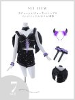 画像25: 【即日発送！】【ハロウィン】ビジューデビルパンツセットアップ 【コスプレ7点セット】[YMT-H] (25)