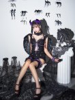 画像12: 【予約商品/9月上旬発送予定】【ハロウィン】ビジューデビルパンツセットアップ 【コスプレ7点セット】[OF03] (12)