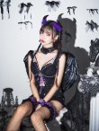 画像8: 【即日発送！】【ハロウィン】ビジューデビルパンツセットアップ 【コスプレ7点セット】[YMT-H] (8)