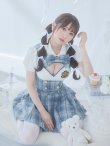 画像14: 【即日発送！】【ハロウィン】アイドルスクールガールセットアップ 【コスプレ5点セット】[OF03] (14)