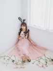 画像9: 【即日発送！】【ハロウィン】バニーリボンチュールワンピース 【コスプレ4点セット】 【S-Lサイズ/1カラー】[OF03] (9)