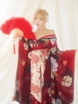 画像10: 【即日発送！】【ハロウィン】花魁ショートインロングワンピース 【コスプレ】【S-XLサイズ/2カラー】[HC02] (10)