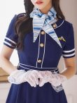 画像15: 【予約商品/9月上旬発送予定】【ハロウィン】CAロングフレアワンピース 【コスプレ5点セット】 【S-XLサイズ/1カラー】[OF03] (15)