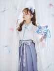 画像16: 【予約商品/10月上旬発送予定】【ハロウィン】猫巫女レース袴 【コスプレ5点セット】 【FREEサイズ/2カラー】[OF03] (16)