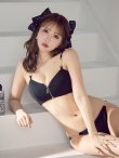 画像1: 【予約 / 5月下旬発送予定】【ビキニ】【水着】フロントジップビジューチェーンビキニ 2点セット [YMT] (1)