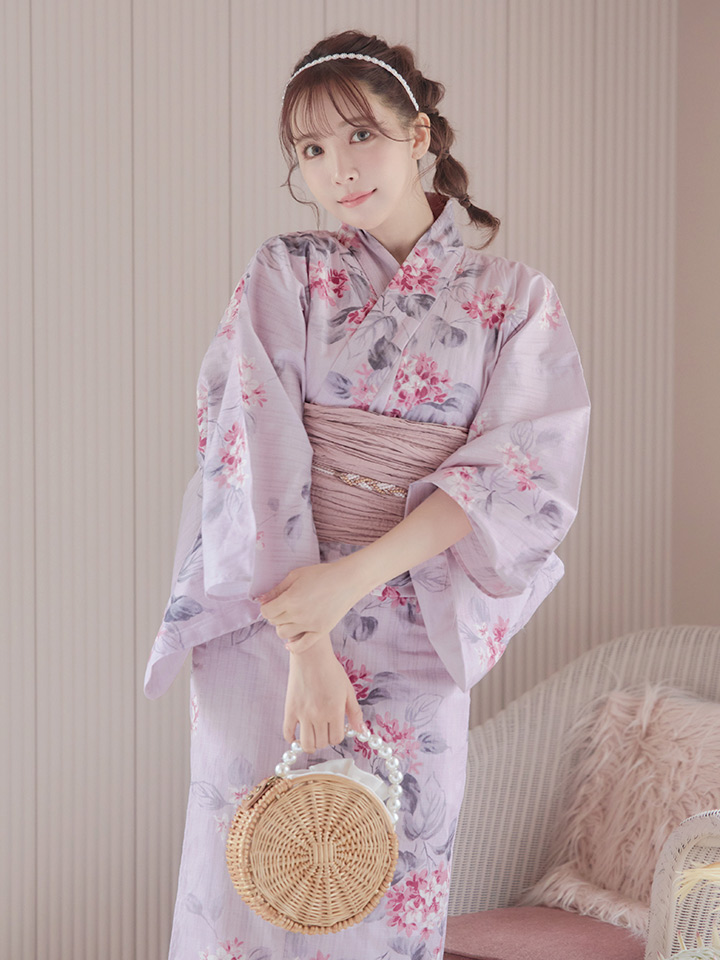 ファッションセール 花子倶楽部☆紫陽花の浴衣 | www.barkat.tv